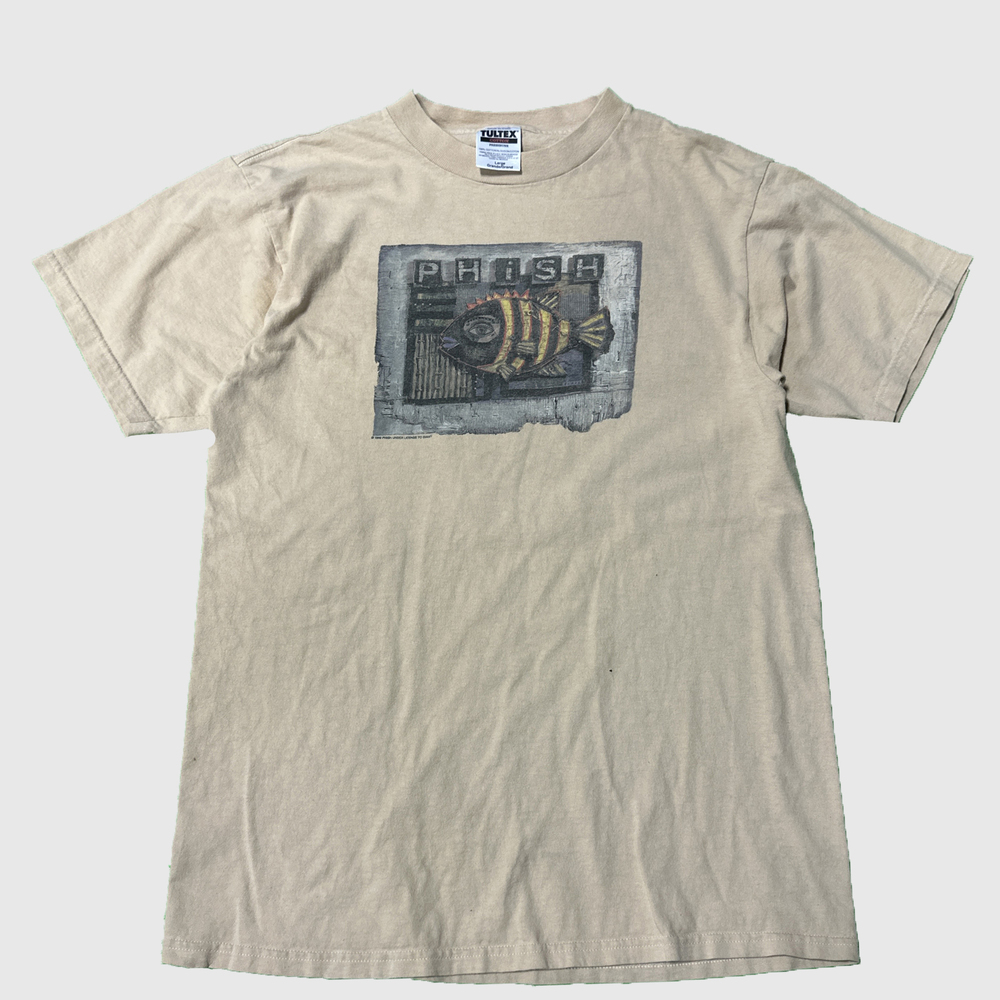 Vintage Phish Fish Graphic T-Shirt Size Large